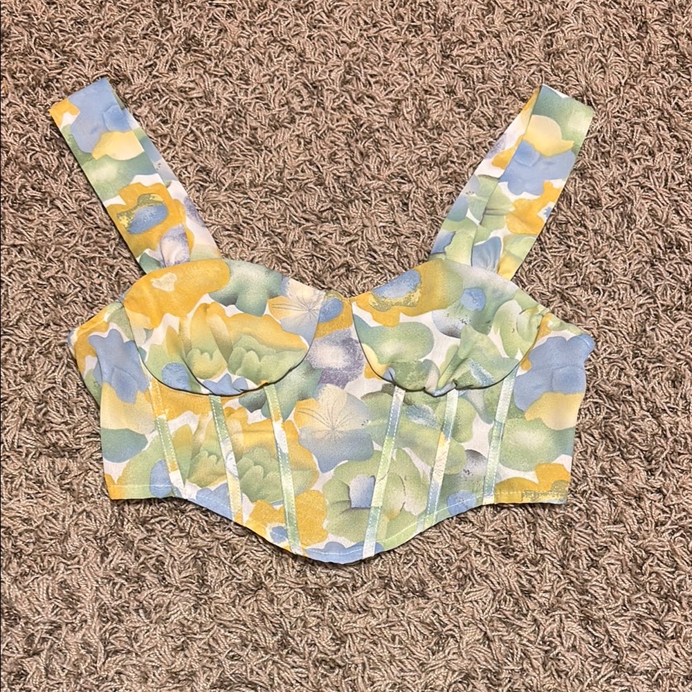 Floral Print Women's Top